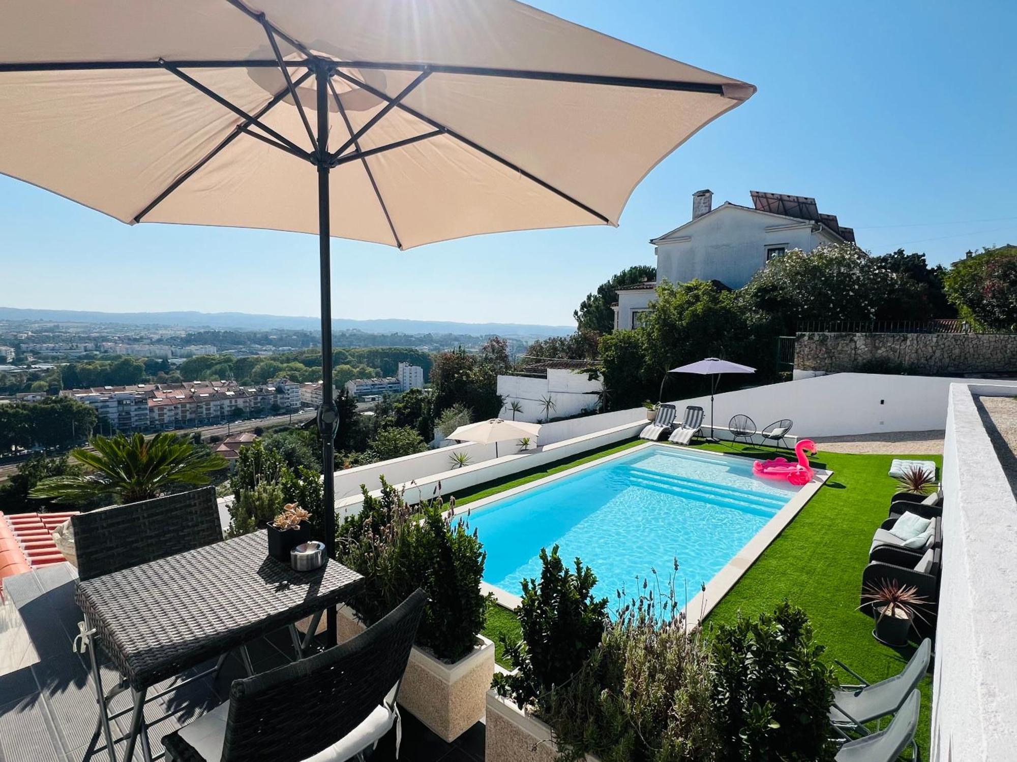 Vila Pombal Tomar - Luxury Apartment With Private Pool And Castle View 外观 照片